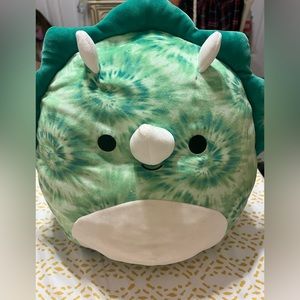 Tie Die green dink squishmallow